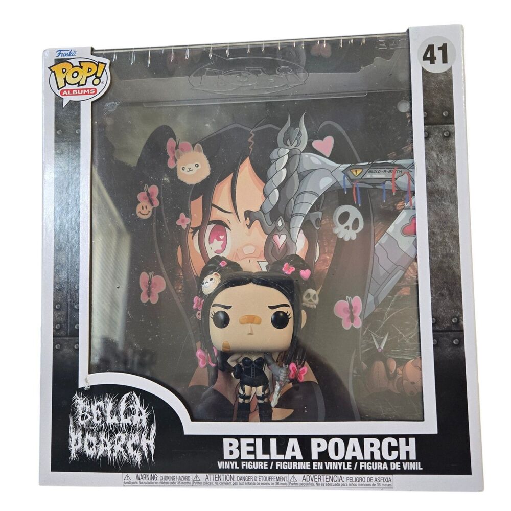Funko Pop Albums Bella Poarch Build A Babe #41 NEW Sealed Vinyl Figure